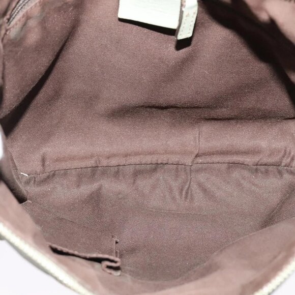 GUCCI GG Canvas Shoulder Bag Beige Gold - Picture 14 of 16